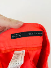 Load image into Gallery viewer, Zara Women’s Pleated Mini Skirt | S | Orange
