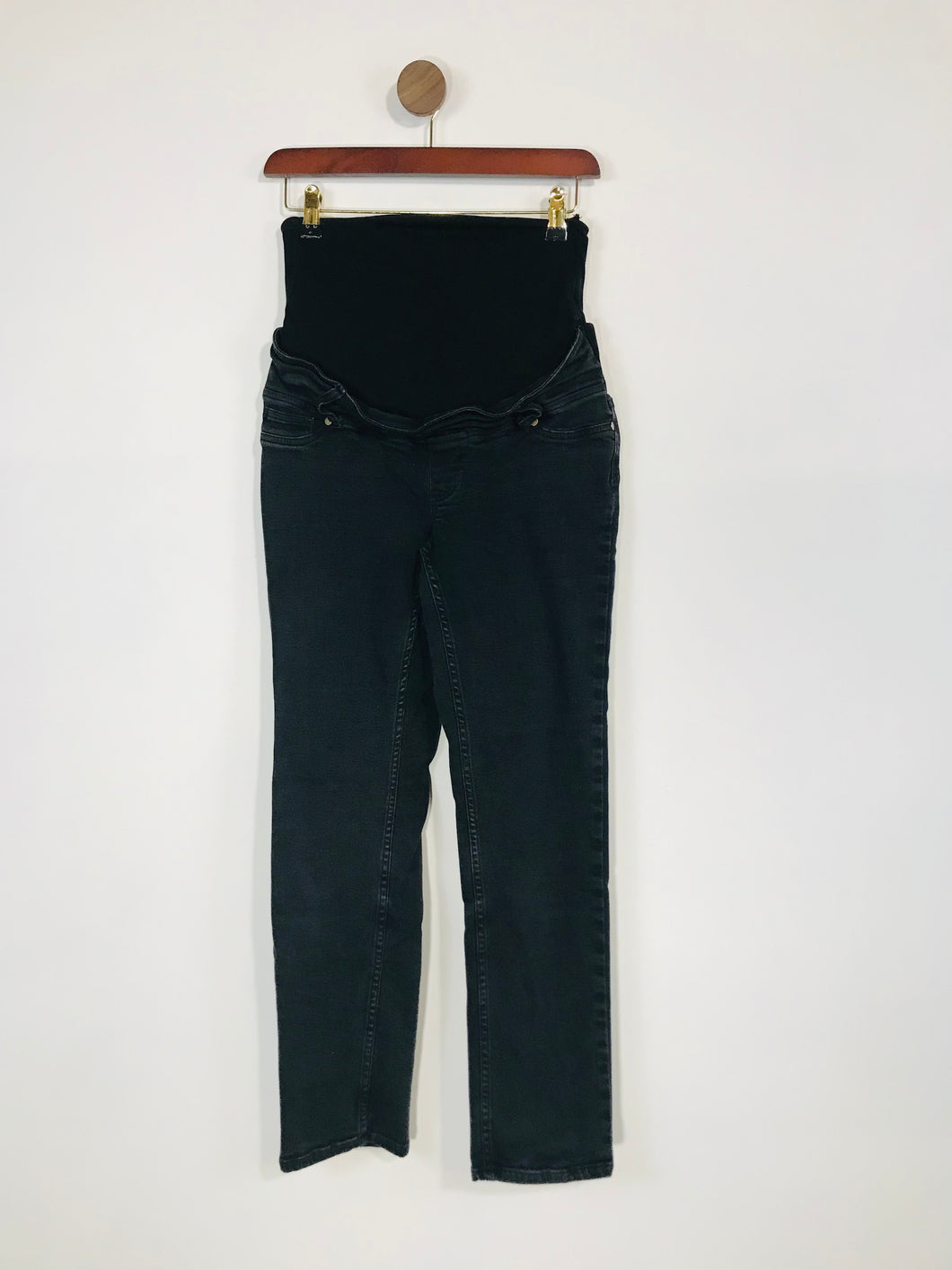 Isabella Oliver Women's Maternity Skinny Jeans | 2 UK10 | Black