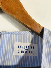 Load image into Gallery viewer, Libertine Libertine Women&#39;s Striped Blouse | S UK8 | Blue
