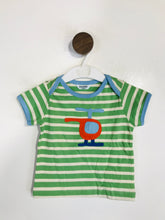 Load image into Gallery viewer, Baby Boden Kid&#39;s Striped T-Shirt | 3-6 months | Green

