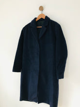 Load image into Gallery viewer, &amp; Other Stories Women’s Wool Blend Oversized Overcoat | EU34 UK6 | Blue
