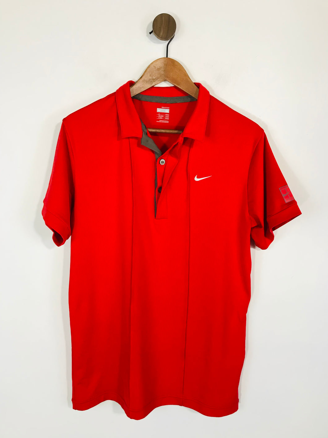 Nike Men's Polo Sports Top  | M | Red