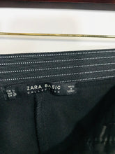 Load image into Gallery viewer, Zara Women&#39;s Smart Trousers  | L UK14 | Black

