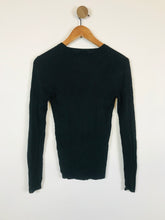 Load image into Gallery viewer, Massimo Dutti Women&#39;s Silk Wool Cardigan | M UK10-12 | Black
