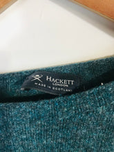 Load image into Gallery viewer, Hackett London Men&#39;s Wool Jumper | L | Green
