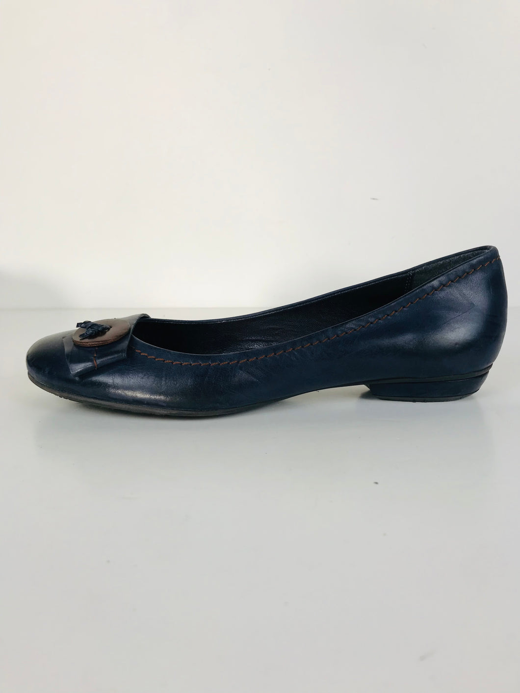 Jones Women's Ballet Slip-on Flats Shoes | EU40 UK7 | Blue