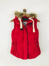 Load image into Gallery viewer, Superdry Women&#39;s Down Puffer Gilet Jacket | S UK8 | Red
