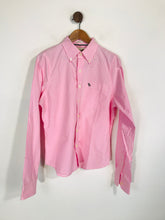 Load image into Gallery viewer, Abercrombie &amp; Fitch Men&#39;s Cotton Check Gingham Button-Up Shirt | L | Pink
