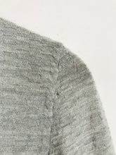 Load image into Gallery viewer, Boss Hugo Boss Women&#39;s Wool Superfine Merino Cardigan | S UK8 | Grey
