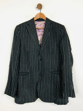 Load image into Gallery viewer, Ted Baker Men&#39;s Linen Striped Blazer Jacket | 4 | Blue
