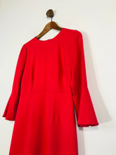 Load image into Gallery viewer, Hobbs Women&#39;s Bell Sleeve Sheath Dress | UK10 | Pink
