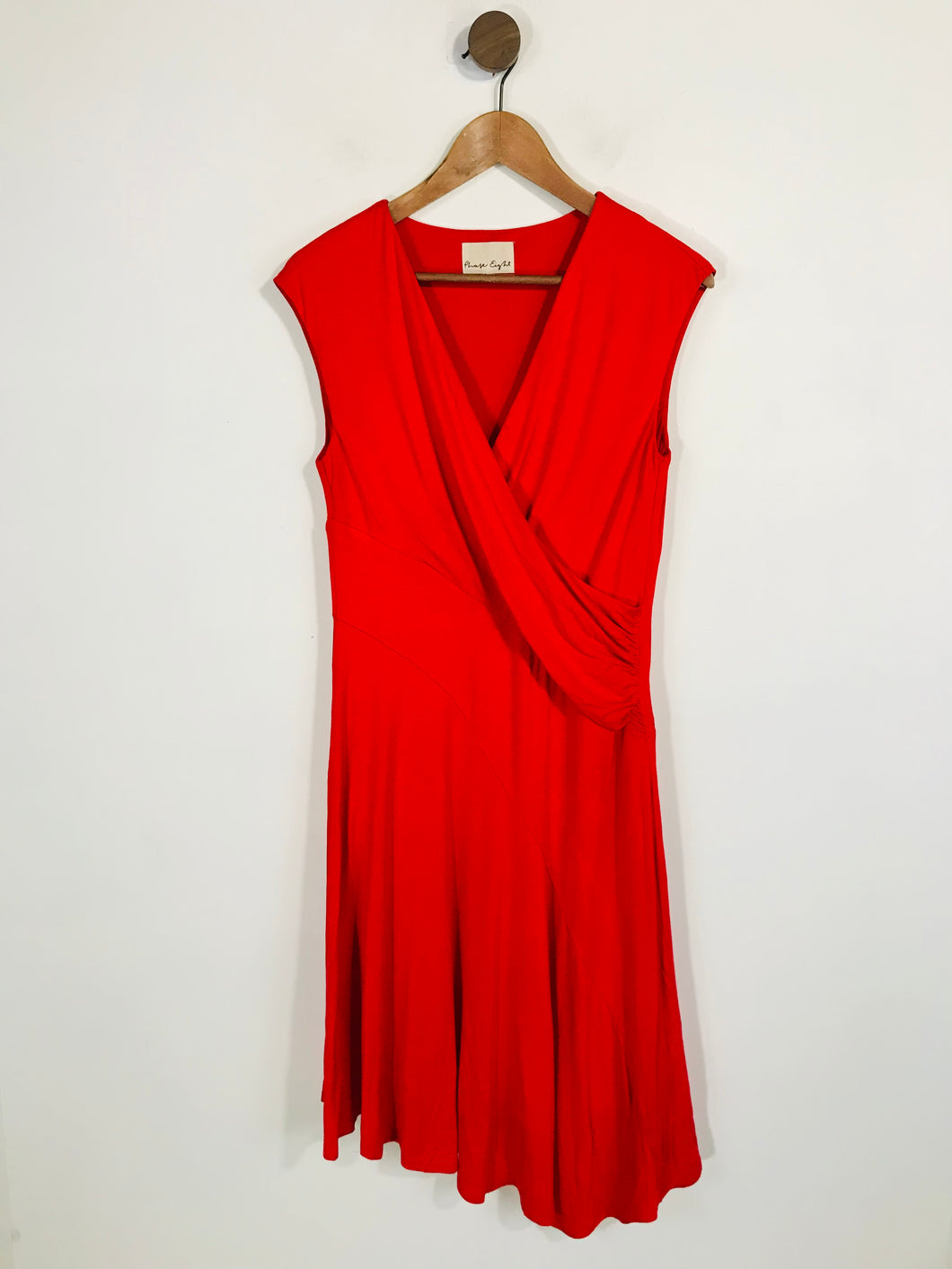 Phase Eight Women's Wrap A-Line Dress | UK12 | Red