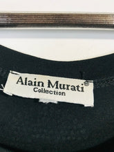 Load image into Gallery viewer, Alain Murati Women&#39;s Long Sleeve Maxi Dress | S UK8 | Black
