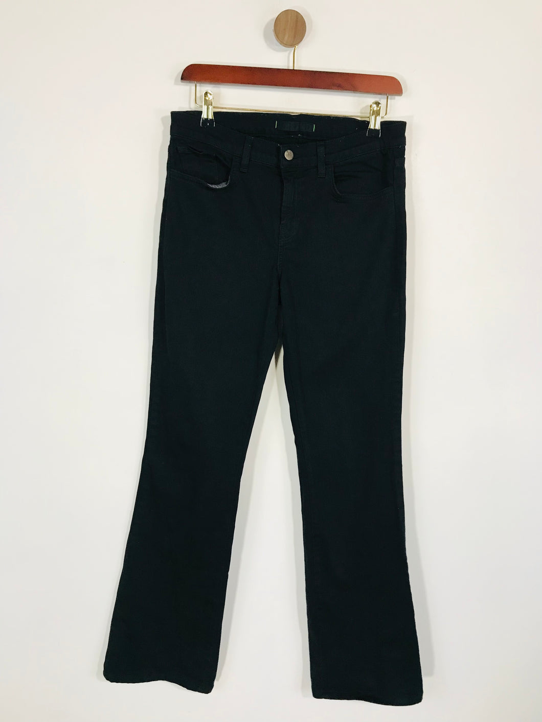 J Brand Women's Bootcut Jeans | W29 UK10-12 | Black