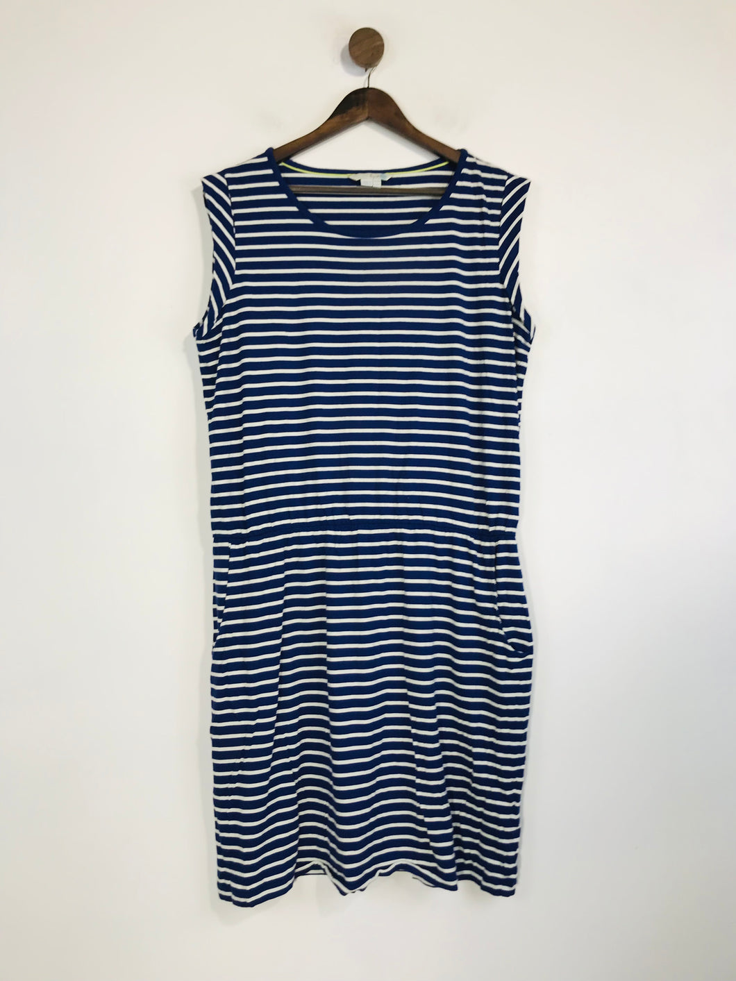 Boden Women's Striped Shift Dress | UK20 | Blue