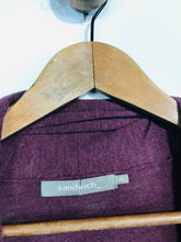 Load image into Gallery viewer, Sandwich Women&#39;s Cotton Cardigan | XL UK16 | Purple
