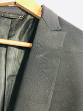 Load image into Gallery viewer, Mango Women&#39;s Wool Blazer Jacket | EU38 UK10 | Black
