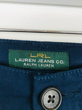 Load image into Gallery viewer, Ralph Lauren Womens Straight Leg Trousers | UK12 | Blue
