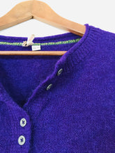 Load image into Gallery viewer, White Stuff Women&#39;s Alpaca Blend Cardigan  | UK14 | Purple
