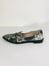 Load image into Gallery viewer, Russell &amp; Bromley Women&#39;s Snakeskin Slip-on Loafers | 39 UK6 | Multicoloured

