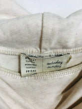 Load image into Gallery viewer, Saturday Sunday Anthropologie Women&#39;s Cotton Tunic Mini Dress | XS UK6-8 | Beige
