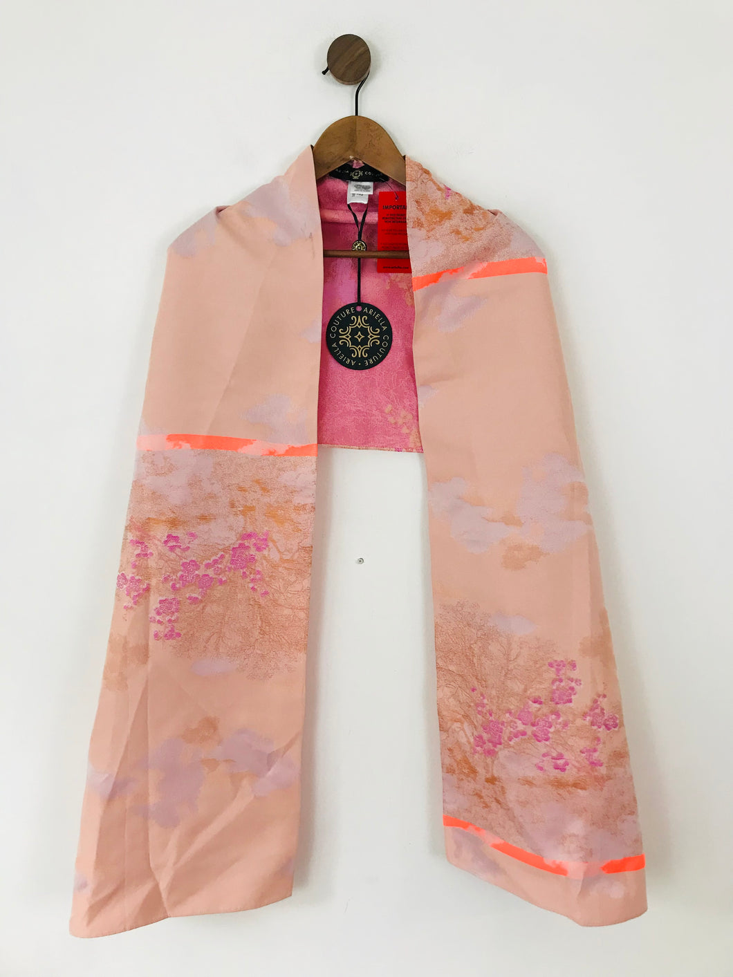Ariella Couture Women's Floral Scarf NWT | One Size | Pink