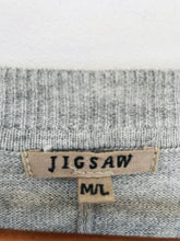 Load image into Gallery viewer, Jigsaw Women&#39;s Bat Wing Jumper | L UK14 | Grey
