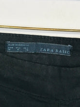 Load image into Gallery viewer, Zara Women&#39;s High Waisted Skinny Smart Trousers | M UK10-12 | Black
