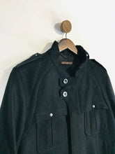 Load image into Gallery viewer, Reiss Men&#39;s Wool Biker Jacket | XL | Black
