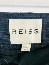 Load image into Gallery viewer, Reiss Women&#39;s Cotton Smart Trousers | UK8 | Blue
