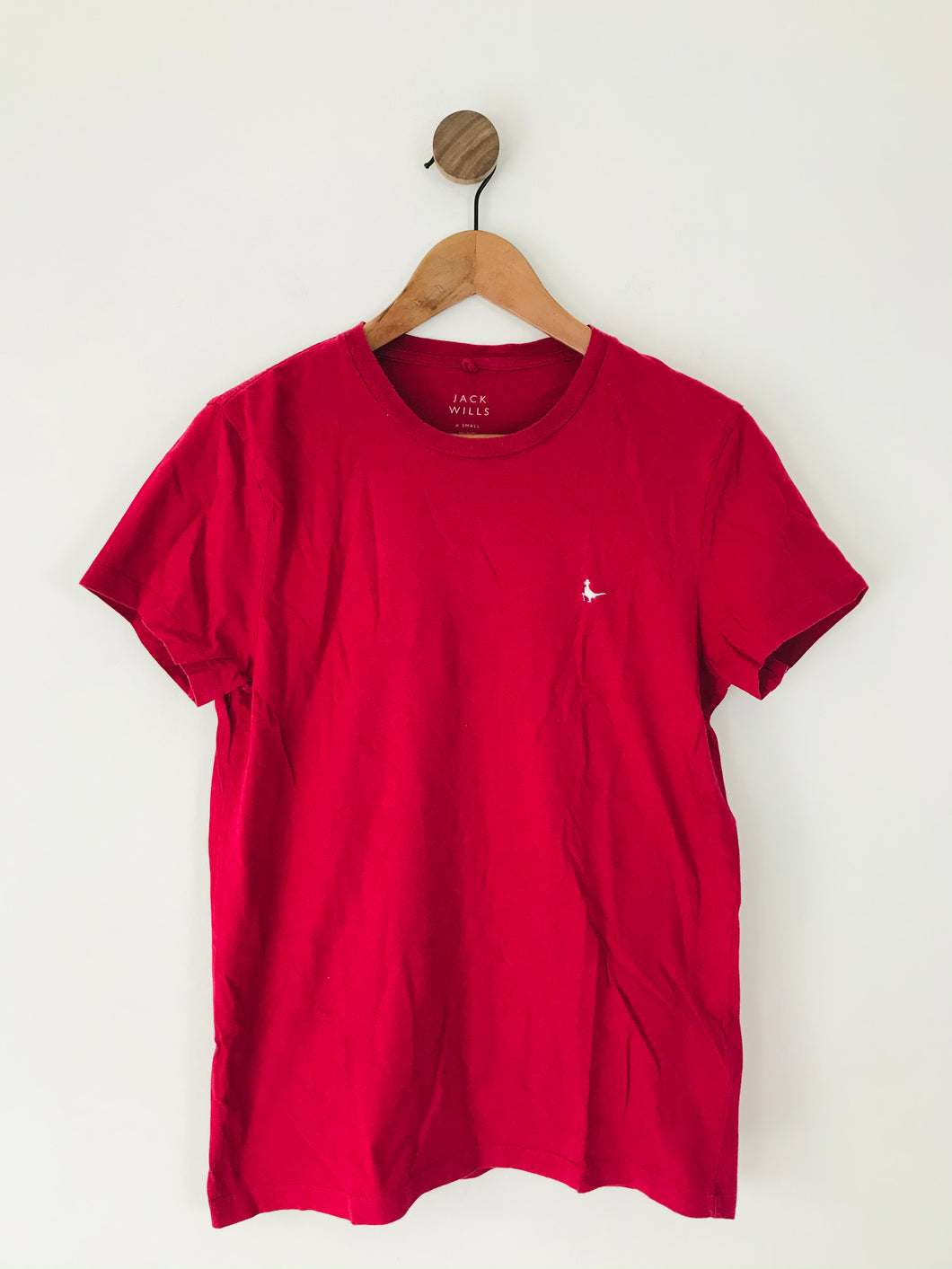 Jack Wills Men’s Short Sleeve T-Shirt | XS | Red