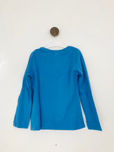 Load image into Gallery viewer, Monsoon Kid’s Embroidered Long Sleeve T-Shirt | 3-4 Years | Blue
