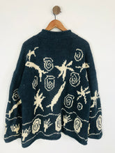 Load image into Gallery viewer, Pachamama Women&#39;s Cotton Jumper | UK14-16 | Blue
