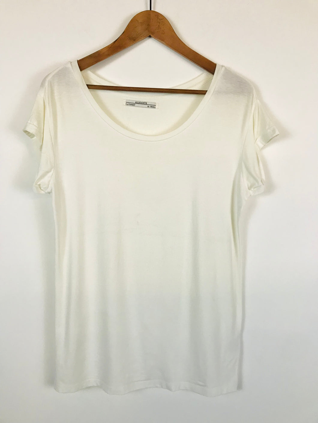 AllSaints Women's T-Shirt | S UK8 | White