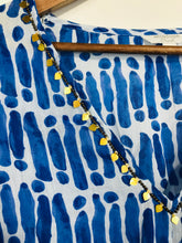 Load image into Gallery viewer, Monsoon Women&#39;s Cotton Boho Maxi Dress | L UK14 | Blue
