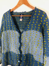 Load image into Gallery viewer, Amano Women&#39;s Cotton Polka Dot Cardigan  | M/L  | Blue
