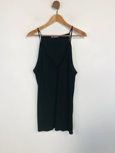 Load image into Gallery viewer, Zara Women&#39;s Striped Tank Top | L UK14 | Black
