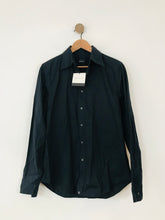 Load image into Gallery viewer, Calvin Klein Jeans Women’s Button-Up Shirt NWT | L UK14-16 | Navy Blue
