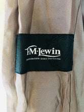 Load image into Gallery viewer, T.M. Lewin Men&#39;s Cotton Trench Coat | 42 | Beige
