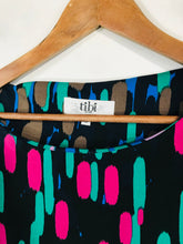 Load image into Gallery viewer, Tibi New York Women&#39;s Abstract Polka Dot Print Shift Dress | M UK10-12 | Multicoloured
