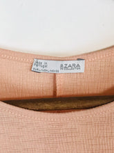 Load image into Gallery viewer, Zara Women&#39;s Asymmetric Tank Top | L UK14 | Pink
