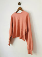 Load image into Gallery viewer, Allsaints Women&#39;s Crop Oversized Sweatshirt | M UK10-12 | Pink
