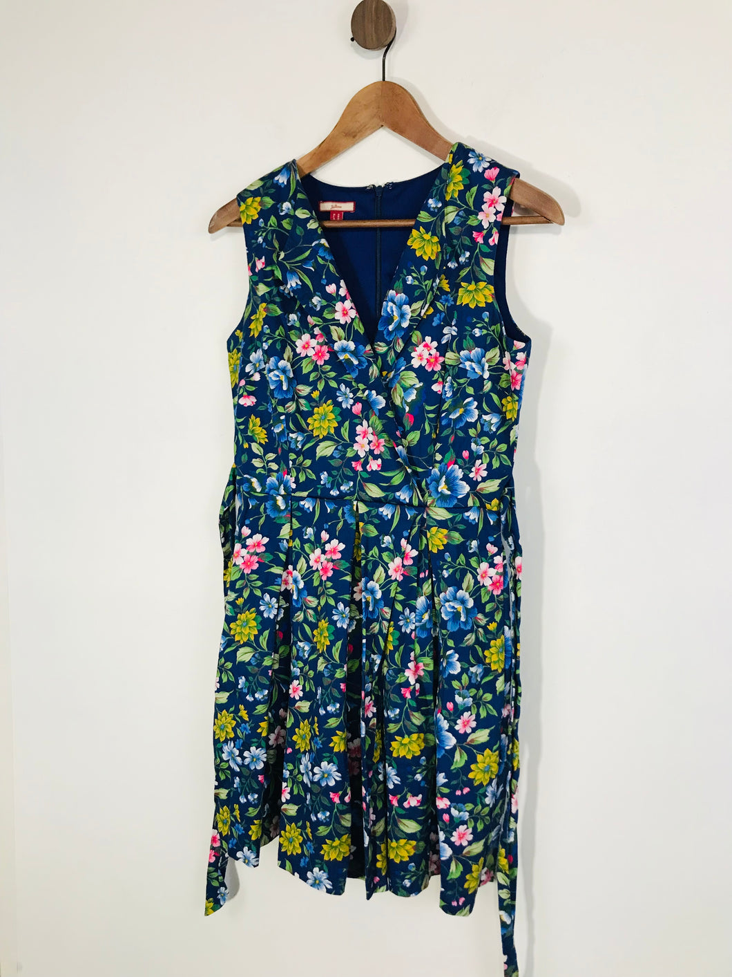 Joe Browns Women's Floral Pleated A-Line Dress | UK10  | Multicolour