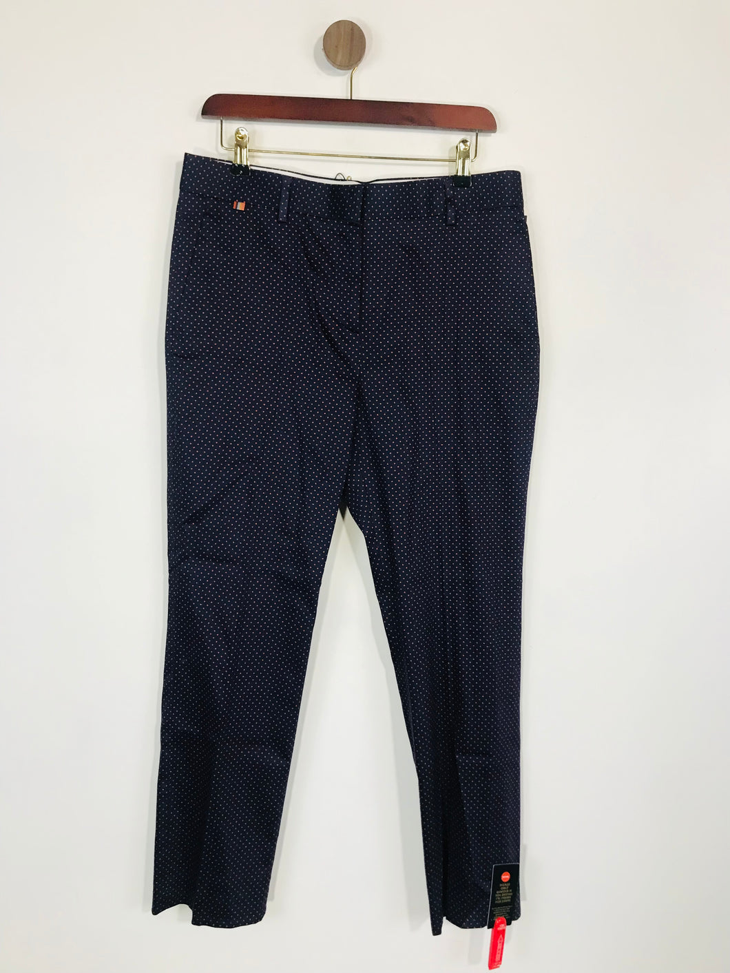 Paul Smith Women's Polka Dot Smart Trousers NWT | IT44 UK12 | Blue