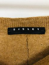 Load image into Gallery viewer, Sisley Women’s Wide Neck Oversized Jumper | S | Brown
