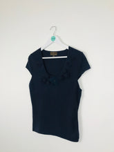 Load image into Gallery viewer, Fenn Wright Manson Womens Knit Top | UK14 | Dark Navy
