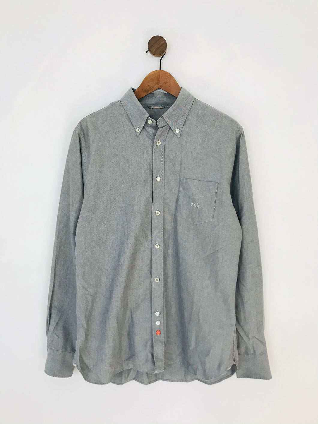 Cerruti Men’s Button Up Shirt | L | Grey