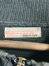 Load image into Gallery viewer, Prada Men&#39;s Zip Cardigan | XL | Black

