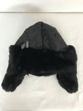 Load image into Gallery viewer, DKNY Women’s Faux Fur Trapper Hat | One Size | Blaxk
