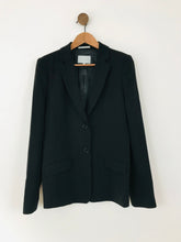 Load image into Gallery viewer, Jigsaw Women&#39;s Wool Blend Blazer Jacket | UK14 | Black
